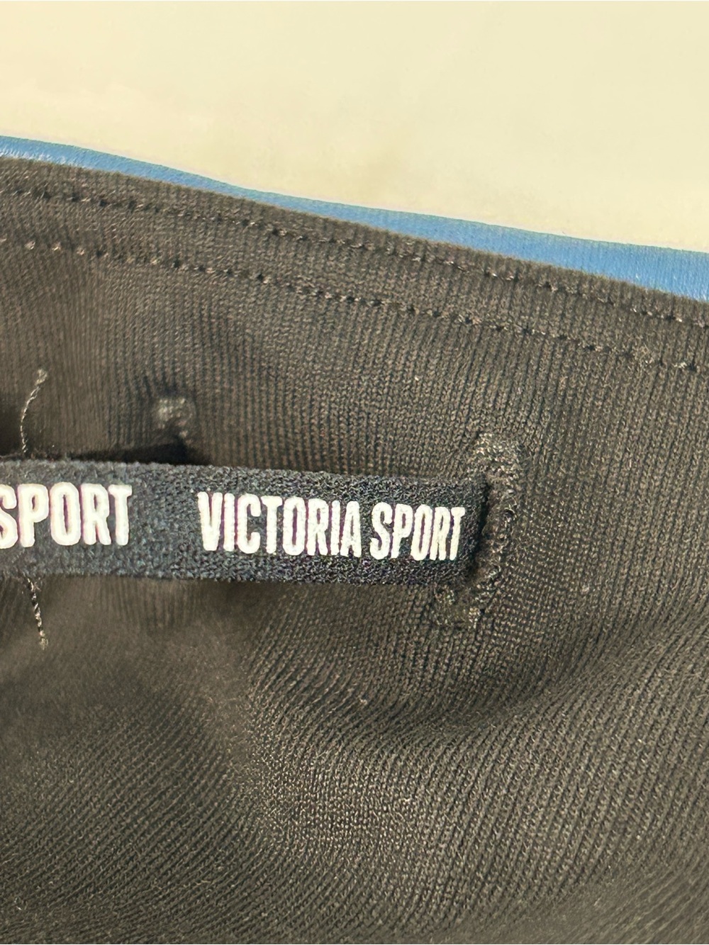 Victoria's Secret Sport Knockout Leggings  Teal Blue Shimmer - Picture 4 of 8